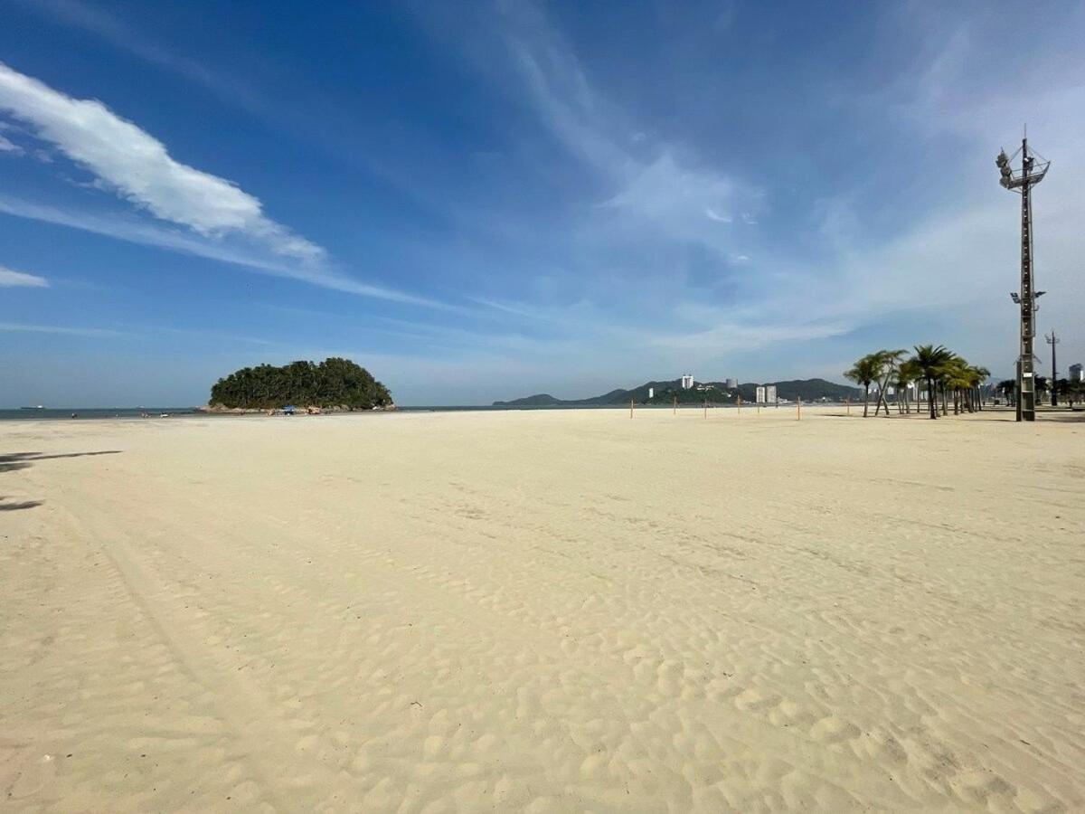Pe Na Areia Em Santos! Que Vista Mar! Santos (Sao Paulo)